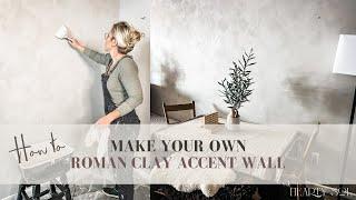 How to Make your own Roman Clay wall application