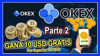 COMO GANAR LA TARJETA DE 20 USDT POR DEPOSITAR 100 USDT EN OKEX