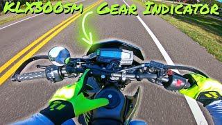 KLX300SM Gear Indicator Install & Set Up