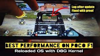 Best Performance Rom Poco F1 ke liye | Reloaded OS + OC D8G Kernel 65Hz Installation and Review!!