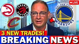 OH MY! WARRIORS MAKING A HUGE MOVE IN THE NBA! 3 BIG TRADES CONFIRMED! GOLDEN STATE WARRIORS NEWS