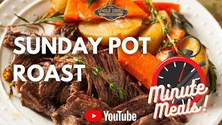 How to make the BEST Sunday Pot Roast ⏰ One Minute Recipe