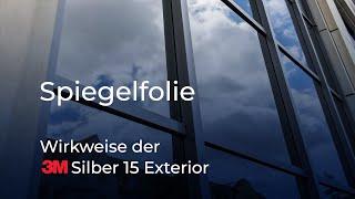 verspiegelte Folien für mehr Diskretion - mit einer 3M Silber 15 Exterior Spiegelfolie