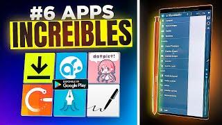 Las MEJORES APPS GRATIS para DIBUJAR y TOMAR NOTAS en ANDROID!!!