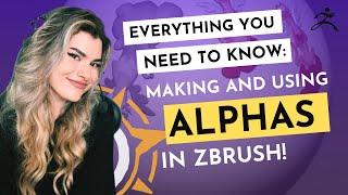 Alphas in Zbrush - How to make and use them to speed up your sculpting workflow (+ lots of tricks)