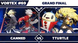 [Vortex #69] Canned vs Tturtle [L] - Grand Final - Blazblue Cross Tag Battle