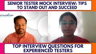 Crack Your Next Automation Testing Interview Live Mock Sessions | Automation Testing Interview Drill