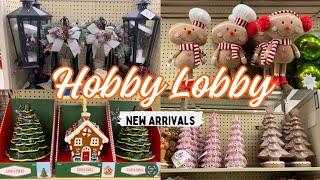 HOBBY LOBBY CHRISTMAS DECOR 2024 | HOLIDAY DECOR | CHRISTMAS DECORATING IDEAS | SHOP WITH ME