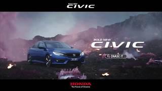 The Bold New Honda Civic - Apple CarPlay and Android Auto TV Commercial 2016