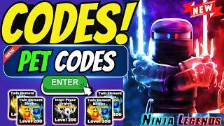  *PET CODES* All Working Ninja Legends CODES 2024 | Roblox ninja Legends Codes 2024