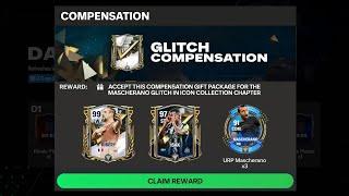 HALL OF LEGENDS ️ GLITCH COMPENSATION PACKAGE  CONFIRMED DATE  99 OVR RIBERY  3x MASCHERANO 