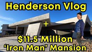 Henderson Luxury Vlog Tour- Then I Show This $11.5M Superhero Worthy Mansion in Ascaya!