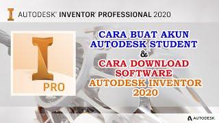 AUTODESK INVENTOR 2020 - CARA BUAT AKUN AUTODESK STUDENT DAN CARA MENDOWNLOAD SOFTWARENYA | #7
