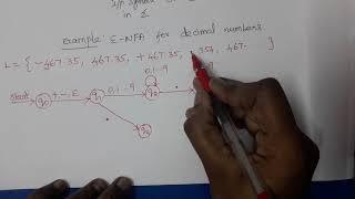 Theory of Computation: E-NFA with Example
