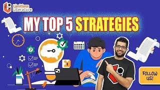 My Top 5 Strategies To Crack UGC-NET 2024 English Literature Exam | Choose Only One