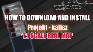 Euro Truck simulator 2 How To Download Project Kalisz 1:1 scale map