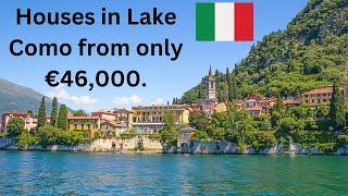 Houses in Lake Como, Italy from only €46,000.