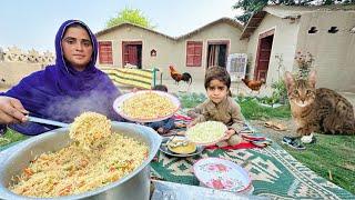 Vegetable Pulao Recipe | Village mix Vegetable Pulao by Kishwarvillagevlog |villagelife