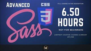 CSS and SASS Course including Project  | first  6.50 hours