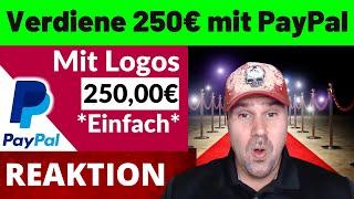 Verdiene 250€ PayPal Mit Einfachen LOGOS! |(Geld verdienen Im Internet) - Michael reagiert auf