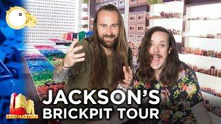 Exclusive BRICKPIT Tour with Jackson! | LEGO Masters Australia | CheepJokes