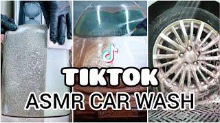 ASMR  Dirty Car Cleaning Detailing • Oddly Satisfying  TIKTOK Compilation