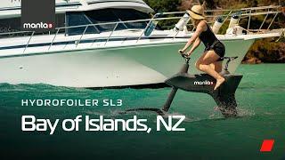 SL3 in Bay of Islands, NZ  | Manta5 Hydrofoil Bikes