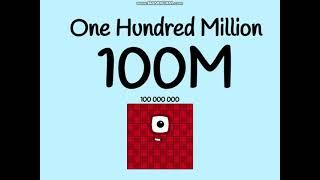 Numberblocks Zero To 1000000th-Xi Function Number