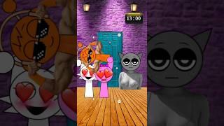 POV Wenda and Pinki choose Boyfriend, but Gray..?? | Incredibox Sprunki