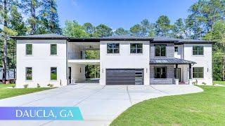 Gorgeous New Construction Home w/ a 2 Bedroom Guest House and NO HOA FOR SALE North of Atlanta