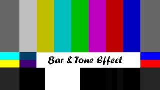 How to make bar and tone effect in premiere pro