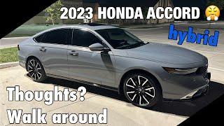 TOOK DELIVERY OF A 2023 HONDA ACCORD TOURING 