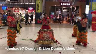 联成龙狮团 Lian Seng Lion Dance Drumming Performance at JCube 31 Jan 2020