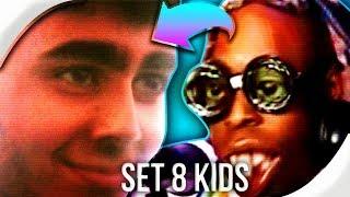 HORNY SET 8 KIDS TRY RAPPING FOR THE FIRST TIME!