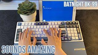 Hoxibekom Batnight BK-99 Gasket Custom Mechanical Keyboard Review