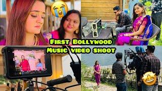 BTS  Bindass Kavya ka 1st Bollywood Music video Shoot & Shoot ke 1st day hi mai bahut Royi