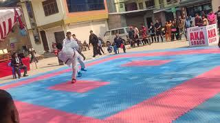 national karate game  kumtie 50kg 2023 Nepal