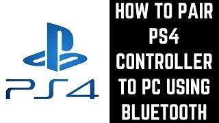 How to Pair PS4 Controller to PC Using Bluetooth