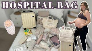 WHAT'S IN MY HOSPITAL BAG UK 2023: What to pack in my hospital bag *BABY NUMBER 2*