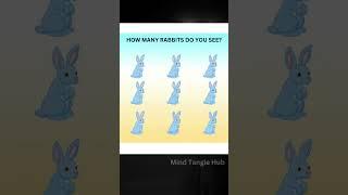 How many Rabbits #shorts #ytshorts #riddles #puzzle