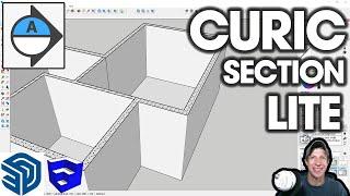 Easy HATCHING in SketchUp with Curic Section Lite