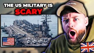 Brit SHOCKED at how STRONG the US Military is in 2025!