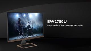 BenQ EW2780U | 4K Entertainment Monitor with HDRi Technology