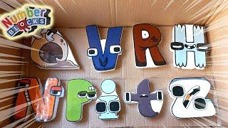 BIG BOX Full of MYSTERY Alphabet Lore VRZH vs ASMR Relax Sounds   Looking For Numberblocks #971