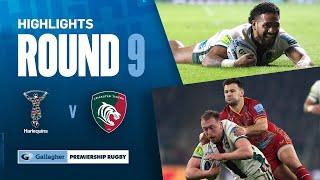 Harlequins v Leicester - HIGHLIGHTS | Thrilling Tight Contest | Gallagher Premiership 2024/25