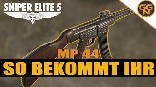 Sniper Elite 5 - So bekommt ihr die MP 44  STG44 - Todesziel Mission 4 Matthias Ehrlich Alle Waffen