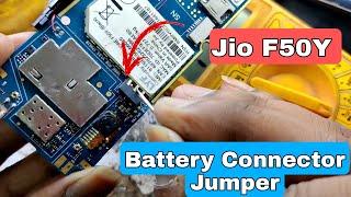 F50y Battery connector jumper Way | Jio battery middle Jumper ways बीच वाला पॉइंट कहा पे ढूंढे track