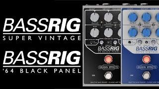 BASSRIG Super Vintage & '64 Black Panel || Official Product Trailer