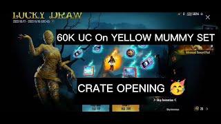 CRATE OPENING OF YELLOW MUMMY SET | 60K UC | UNDERWORLD GUIDE SET 