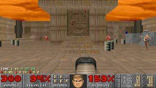 Ultimate Doom - Episode 4 - Nightmare! 100% Secrets Speedrun in 8:36